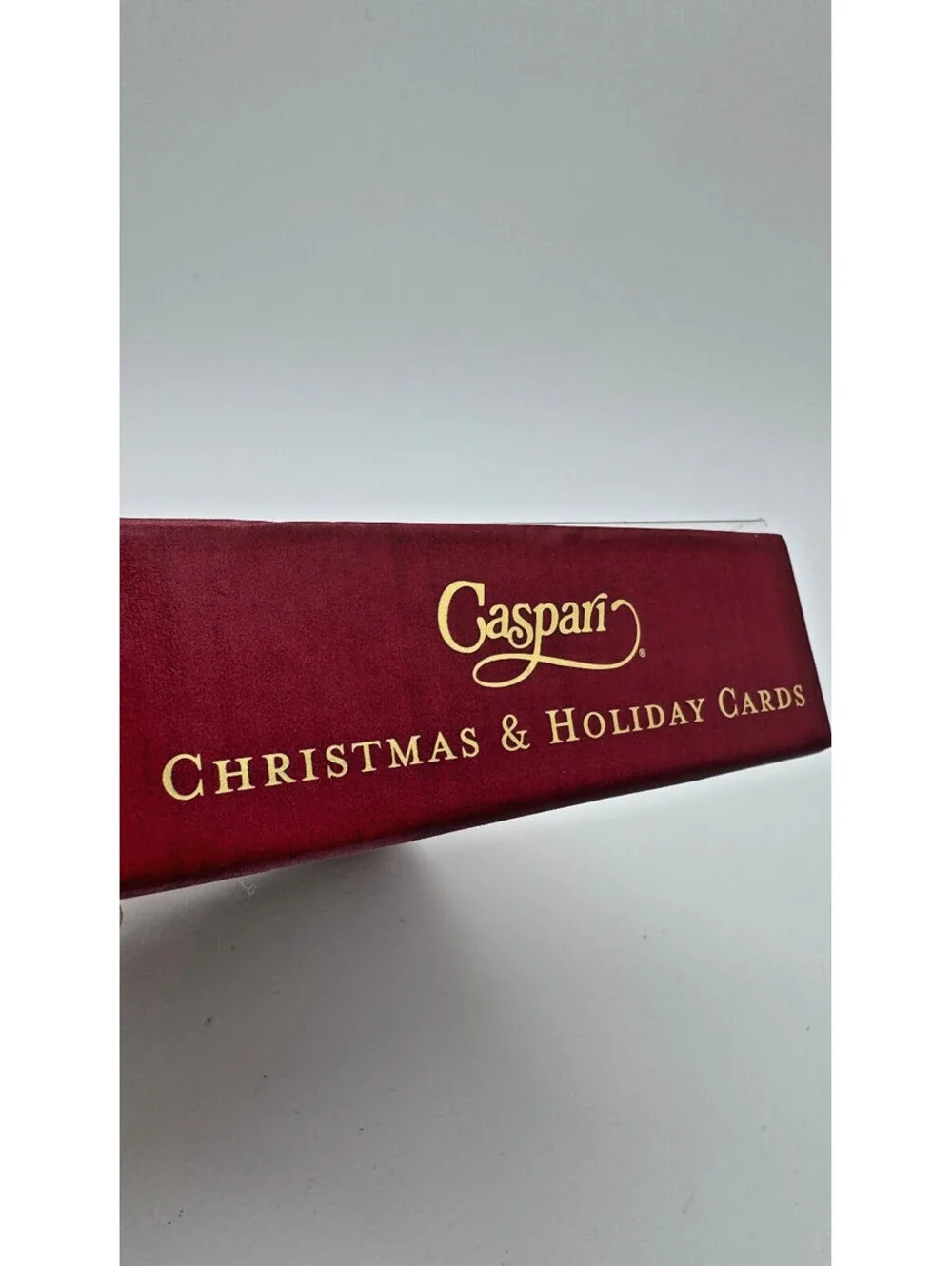 Caspari Winter Tree  and Birdhouse 15 Christmas & Holiday Cards & Envelopes NEW